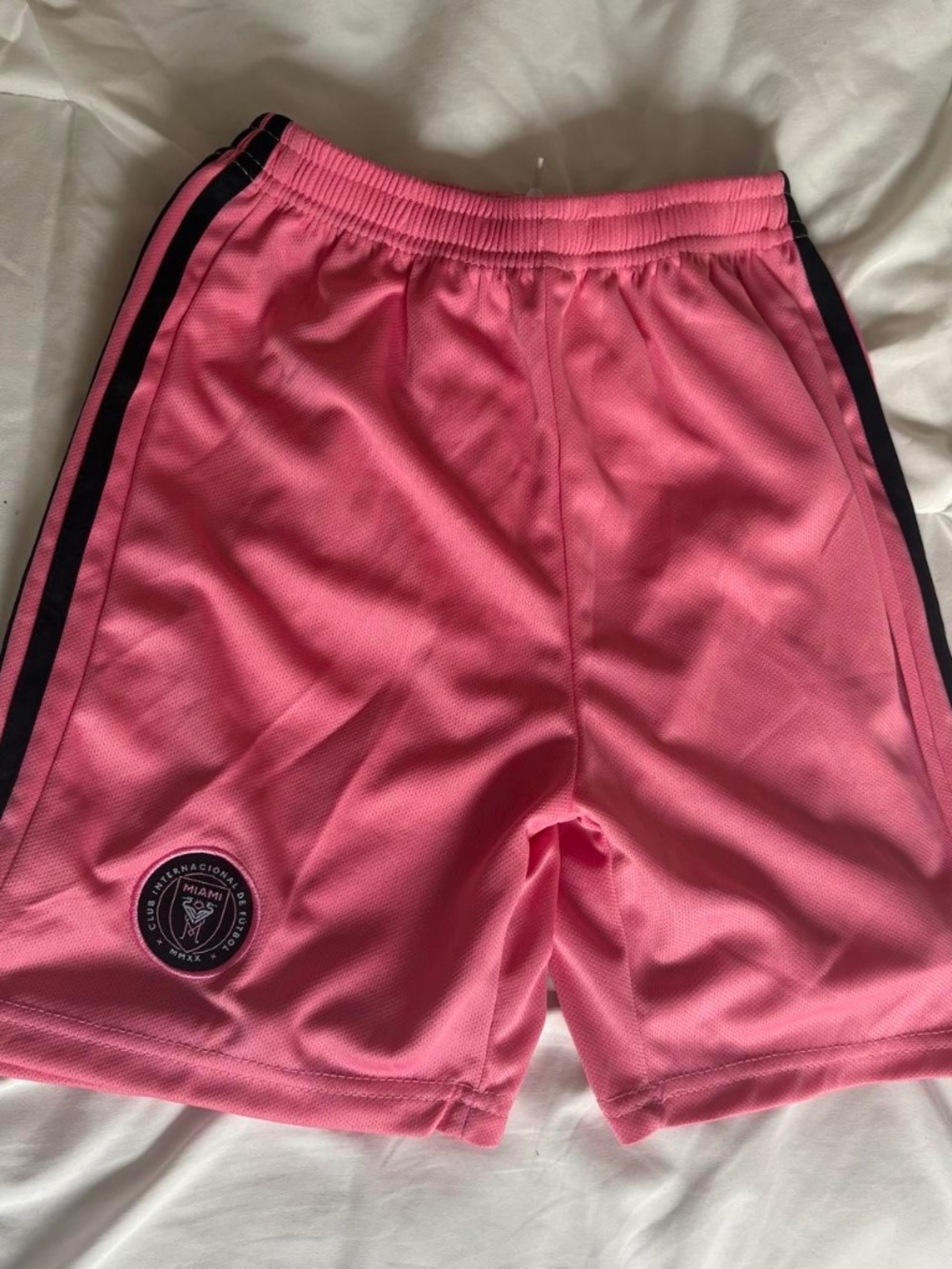 Pink Inter Miami shorts